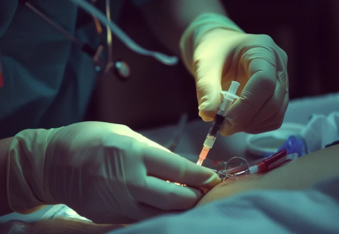 doktor tengah bedah pesakit